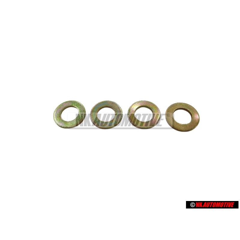 4x Γνήσιο VW Υποθεματική Ροδέλα - N 0116552