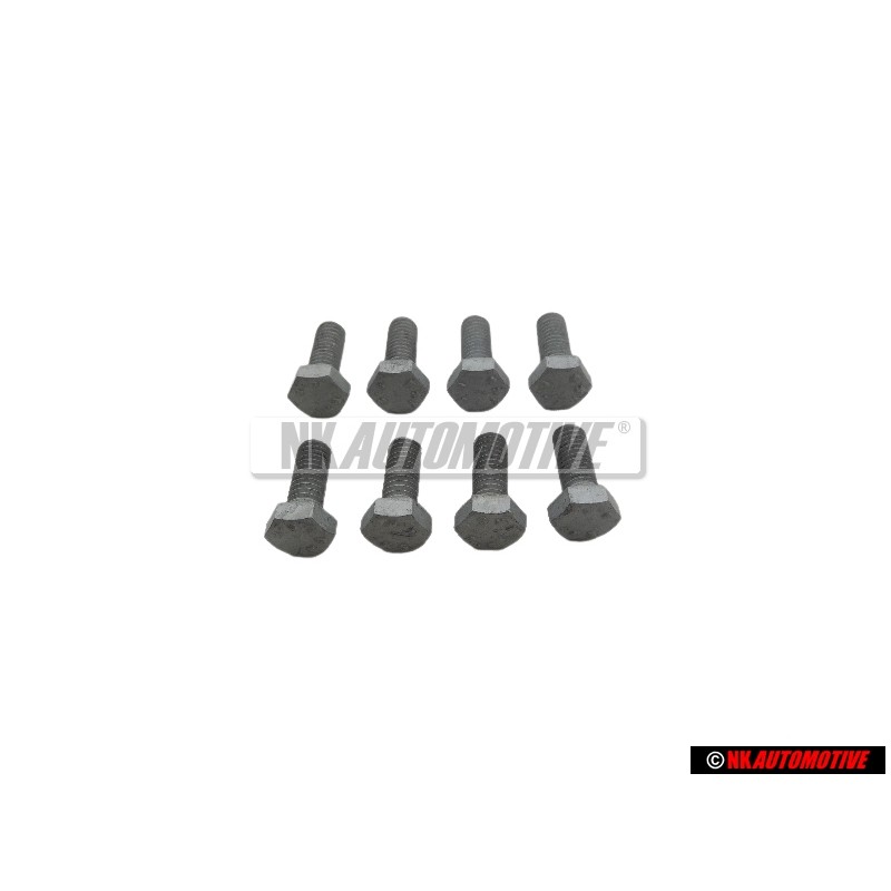 8x Γνήσιο VW Βίδα Με Εξαγωνική Κεφαλή - N 01021527