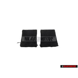 2x Γνήσιο VW Θηλιά Μαύρο - 155871893C A25