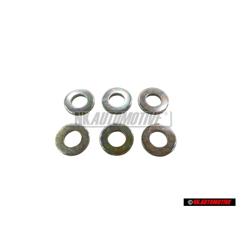 6x Γνήσιο VW Υποθεματική Ροδέλα - N 90128501