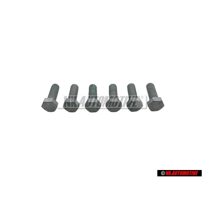 6x Γνήσιο VW Βίδα Με Εξαγωνική Κεφαλή - N 0402043