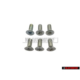 6x Γνήσιο VW Βυθιζόμενη Βίδα - N 0142265