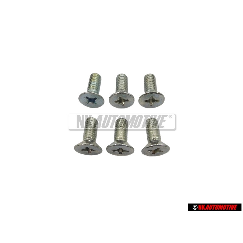 6x Γνήσιο VW Βυθιζόμενη Βίδα - N 0142265