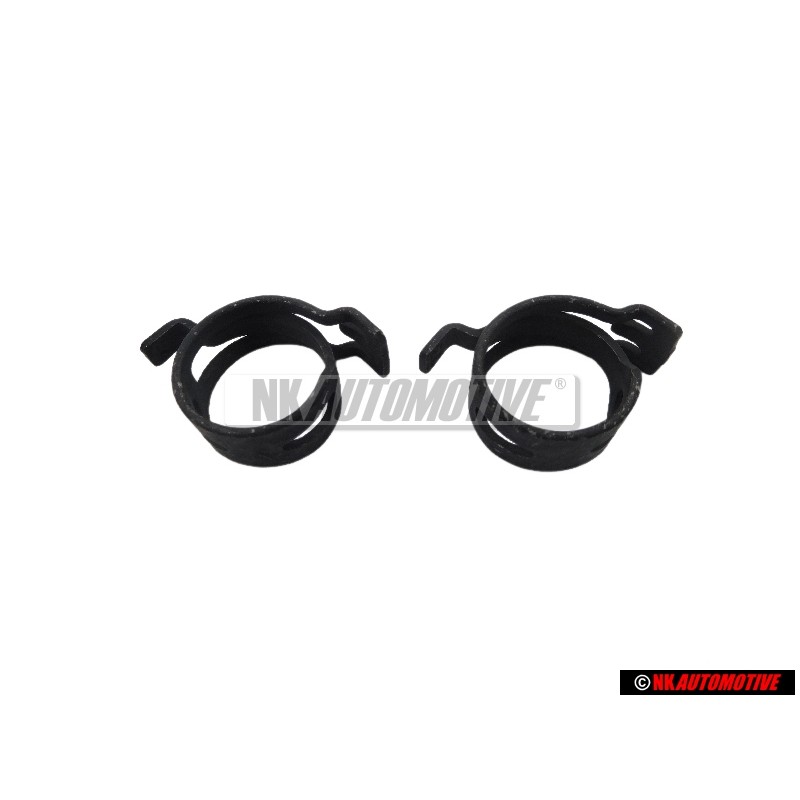 2x Γνήσιο VW Ελατηριωτός Σφιγκτήρας Ταινίας - N 0164021