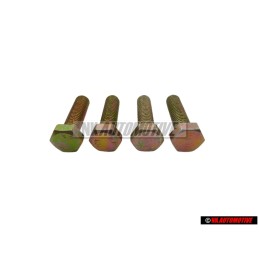 4x Γνήσιο VW Βίδα Με Εξαγωνική Κεφαλή - N 0102901
