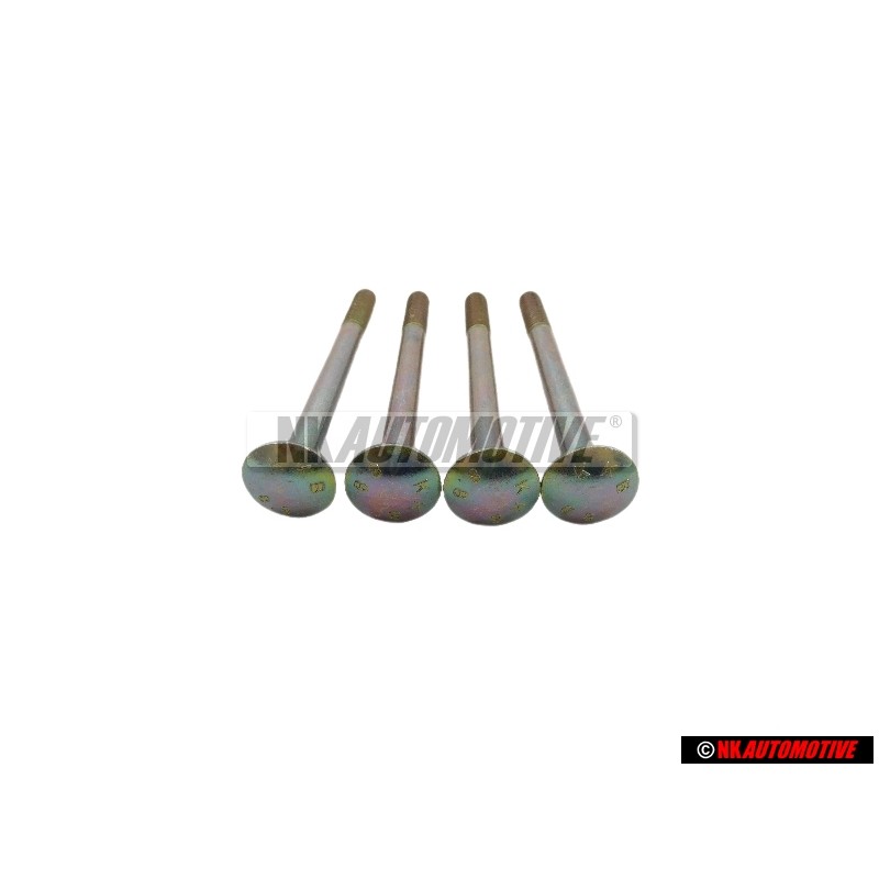 4x Γνήσιο VW Βίδα Στρογγυλής Επιφάνειας - N 10016801