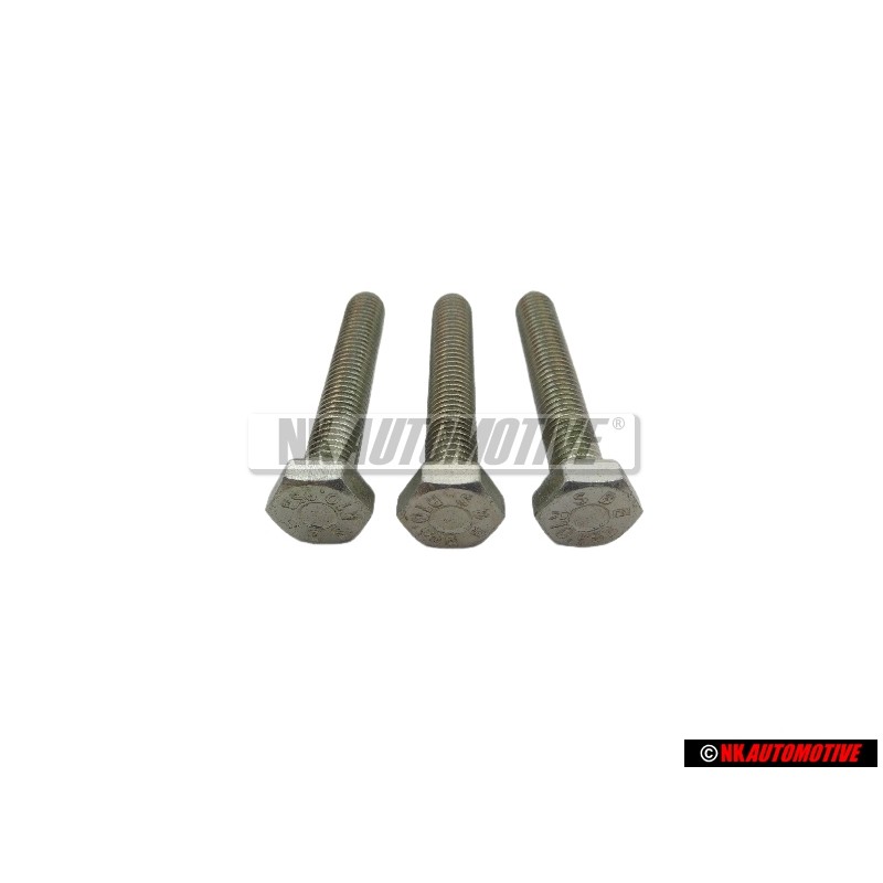 3x Γνήσιο VW Βίδα Με Εξαγωνική Κεφαλή - N 0402622