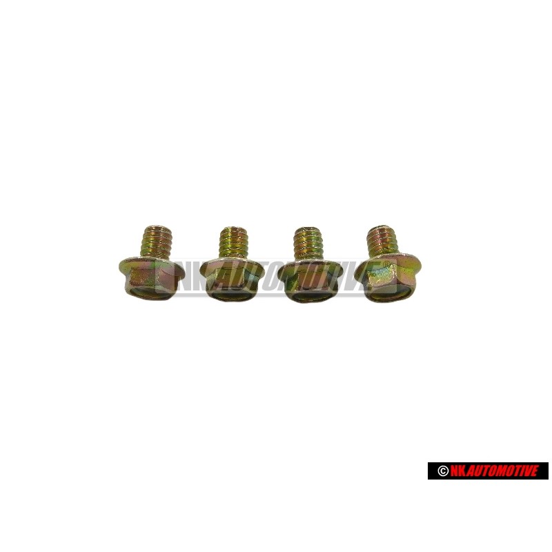 4x Γνήσιο VW Βίδα Με Εξαγωνική Κεφαλή - N 98911001