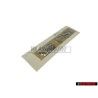 Γνήσιο VW 1.6 FSI Οπίσθιο Σήμα Έμβλημα Χρωμέ - 1K0853675F 739
