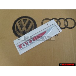 Γνήσιο VW GTI Πλαϊνό Σήμα Έμβλημα Χρωμέ Κόκκινο - 5G0853688ATJZQ