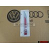 Γνήσιο VW GTI Πλαϊνό Σήμα Έμβλημα Χρωμέ Κόκκινο - 5G0853688ATJZQ