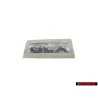 Γνήσιο VW GLX Οπίσθιο Σήμα Έμβλημα Χρωμέ - 3B0853675J 739