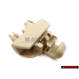 Γνήσιο VW Retainer For Sun Visor Corn Silk Beige - 1S0857561 95T