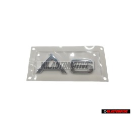 Γνήσιο Audi A6 Οπίσθιο Σήμα Έμβλημα Χρωμέ - 4B0853741C 2ZZ