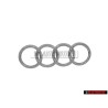 Γνήσιο Audi Δαχτυλίδια Οπίσθιο Σήμα Έμβλημα Χρωμέ - 4B5853742 2ZZ