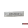 Γνήσιο Audi 2.5 TDI Οπίσθιο Σήμα Έμβλημα Χρωμέ Κόκκινο - 4B0853743Q 2ZZ