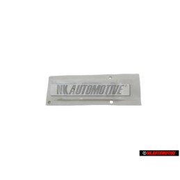 Γνήσιο Audi 1.8T Οπίσθιο Σήμα Έμβλημα Χρωμέ - 8L0853743G 2ZZ