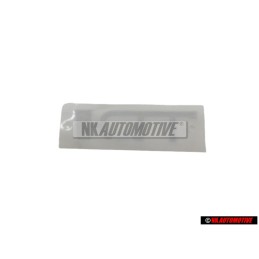 Γνήσιο Audi TDI Οπίσθιο Σήμα Έμβλημα Χρωμέ Κόκκινο - 4A9853737 2ZZ