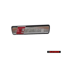 Γνήσιο Audi S-LINE Εμπρόσθιο Σήμα Έμβλημα Μάσκας Χρωμέ Κόκκινο - 4F0853736A VUJ