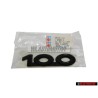 Γνήσιο Audi 100 Οπίσθιο Σήμα Έμβλημα Μάυρο - 431853741A 2FA