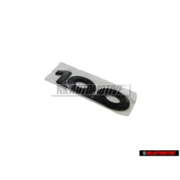 Γνήσιο Audi 100 Οπίσθιο Σήμα Έμβλημα Μάυρο - 431853741A 2FA