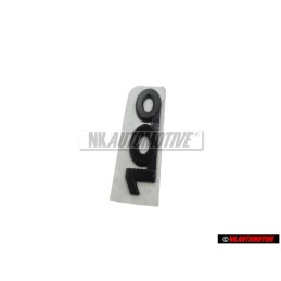 Γνήσιο Audi 100 Οπίσθιο Σήμα Έμβλημα Μάυρο - 431853741A 2FA