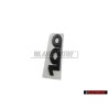 Γνήσιο Audi 100 Οπίσθιο Σήμα Έμβλημα Μάυρο - 431853741A 2FA