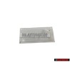 Γνήσιο Audi A2 Οπίσθιο Σήμα Έμβλημα Χρωμέ - 8Z0853741B 2ZZ