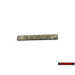 Γνήσιο Audi QUATTRO Σήμα Έμβλημα Ταμπλό Μάυρο - 857853681A 01C
