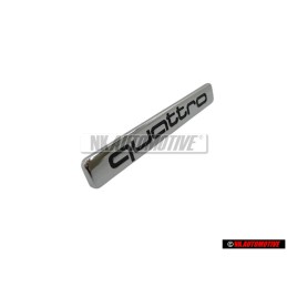 Γνήσιο Audi QUATTRO Σήμα Έμβλημα Ταμπλό Χρωμέ - 4D0853682 2ZZ