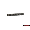 Γνήσιο Audi QUATTRO Σήμα Έμβλημα Ταμπλό Χρωμέ - 4D0853682 2ZZ