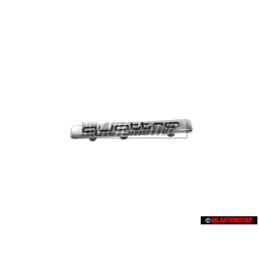 Γνήσιο Audi QUATTRO Σήμα Έμβλημα Ταμπλό Χρωμέ - 4D0853682 2ZZ