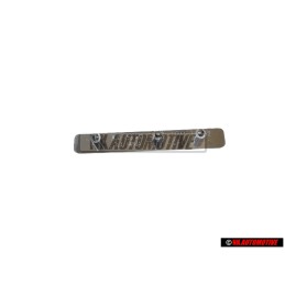 Γνήσιο Audi QUATTRO Σήμα Έμβλημα Ταμπλό Χρωμέ - 4D0853682 2ZZ