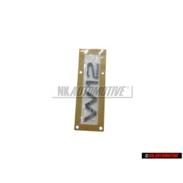 Γνήσιο Audi W12 Οπίσθιο Σήμα Έμβλημα Χρωμέ - 4E0853743T 2ZZ