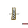 Γνήσιο Audi W12 Οπίσθιο Σήμα Έμβλημα Χρωμέ - 4E0853743T 2ZZ