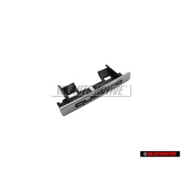 Γνήσιο Audi QUATTRO Εμπρόσθιο Σήμα Έμβλημα Μάσκας Χρωμέ - 8D0853736D 2ZZ