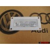 Γνήσιο Audi V8 Οπίσθιο Σήμα Έμβλημα Χρωμέ - 8E0853601B