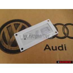 Γνήσιο Audi V8 Οπίσθιο Σήμα Έμβλημα Χρωμέ - 8E0853601B