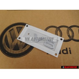 Γνήσιο Audi V8 Οπίσθιο Σήμα Έμβλημα Χρωμέ - 8E0853601B