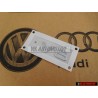 Γνήσιο Audi V8 Οπίσθιο Σήμα Έμβλημα Χρωμέ - 8E0853601B