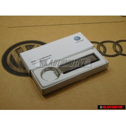 Γνήσιο VW Μπρελόκ Κλειδιού Ασημί/Μαύρο - 000087010K YPN