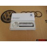 Γνήσιο VW Μπρελόκ Κλειδιού Ασημί/Μαύρο - 000087010K YPN
