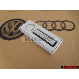 Γνήσιο VW Μπρελόκ Κλειδιού Ασημί/Μαύρο - 000087010K YPN