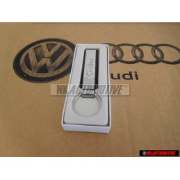 Γνήσιο VW Μπρελόκ Κλειδιού Ασημί/Μαύρο - 000087010K YPN