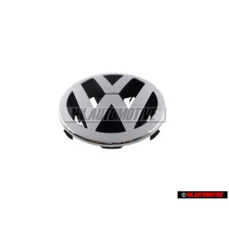 Γνήσιο VW Εμπρόσθιο Σήμα Έμβλημα Μάσκας Χρωμέ - 3B0853601C ULM