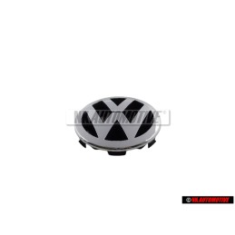 Γνήσιο VW Εμπρόσθιο Σήμα Έμβλημα Μάσκας Χρωμέ - 3B0853601C ULM