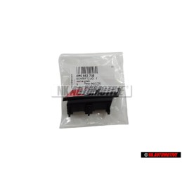 Γνήσιο Audi S8 Εμπρόσθιο Σήμα Έμβλημα Μάσκας Μάυρο Χρωμέ Κόκκινο - 4H0853740