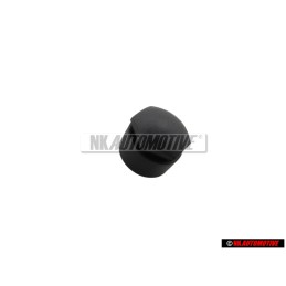 Γνήσιο VW Βιδωτό Καπάκι Τροχού Σατινέ Μαύρο - 8D0601173B 01C