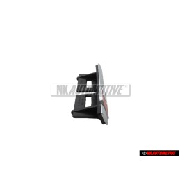 Γνήσιο Audi S-LINE Εμπρόσθιο Σήμα Έμβλημα Μάσκας Χρωμέ Κόκκινο - 8E0853736C 2ZZ