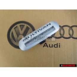 Γνήσιο VW MULTIVAN Πλαϊνό Σήμα Έμβλημα Aλουμίνιο - 7E5947415A 72A
